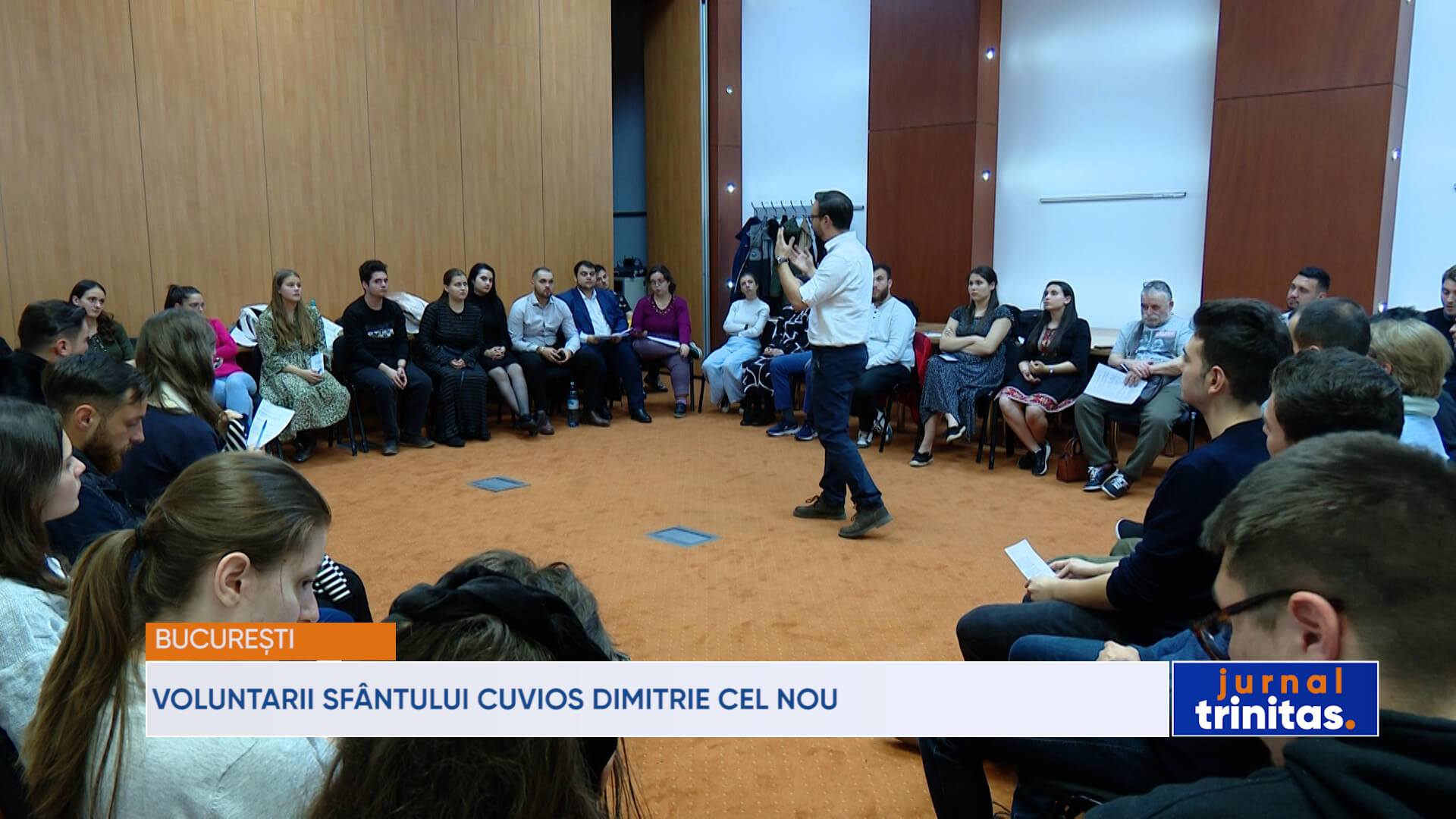 Voluntarii Sfântului Cuvios Dimitrie cel Nou TRINITAS TV