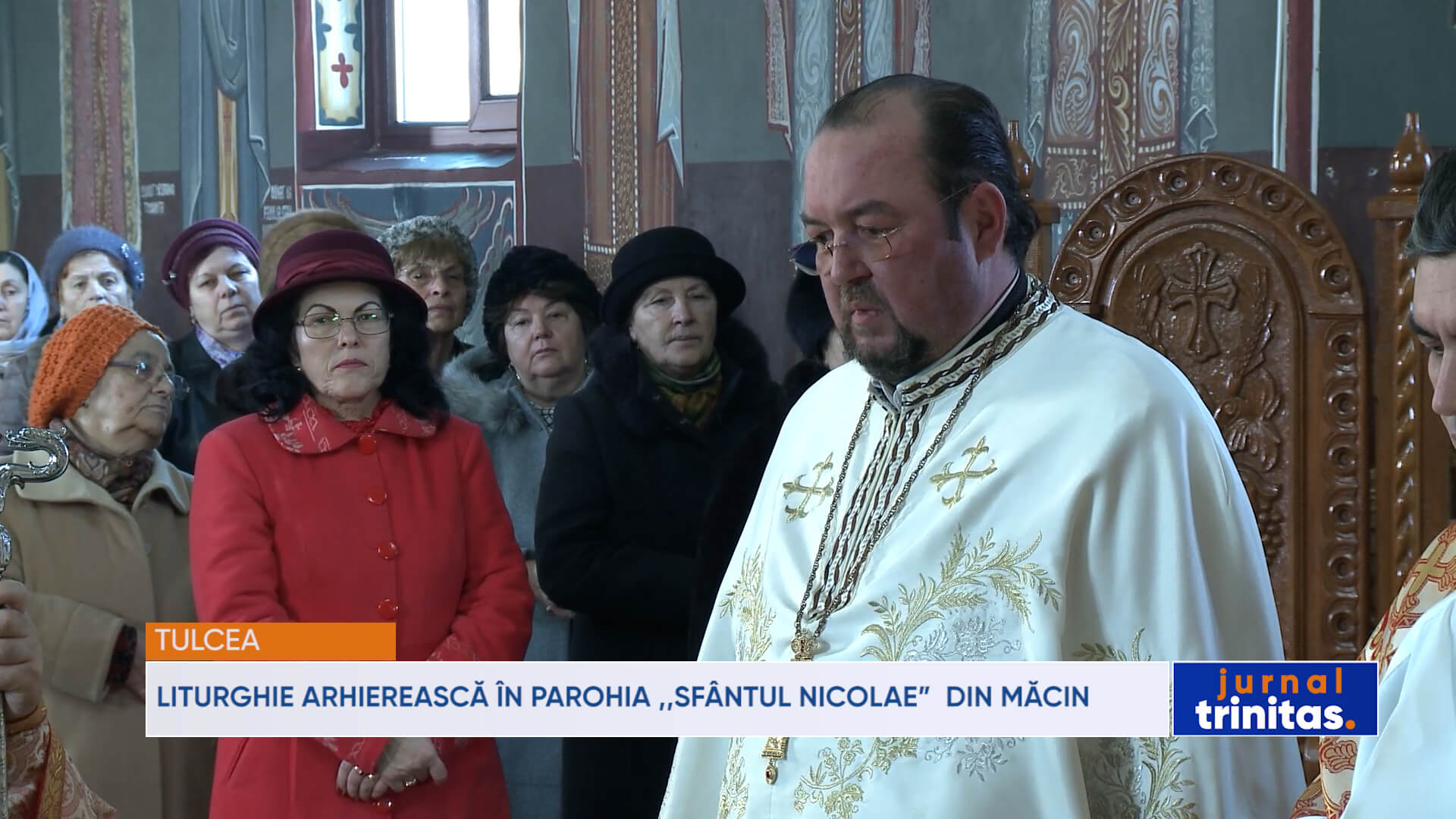 Liturghie arhierească în Parohia Sfântul Nicolae din Măcin TRINITAS TV