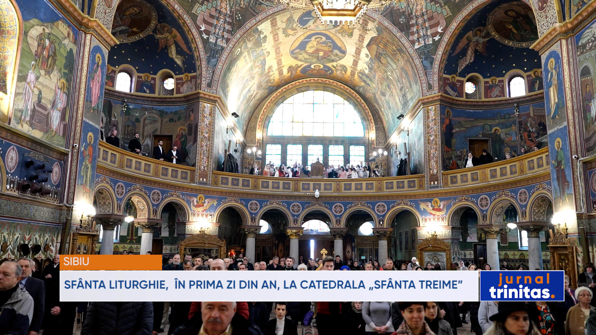 Sfânta Liturghie în prima zi din an la Catedrala Sfânta Treime din